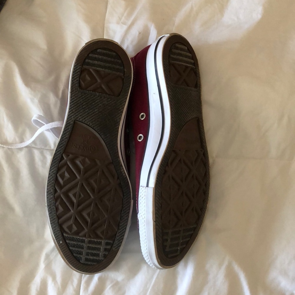 Maroon Converse - image 2